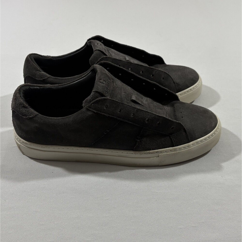Greats Brooklyn Royale 2.0 Mens Shoes Gray Suede Leather Sneakers Low Sz 10.5